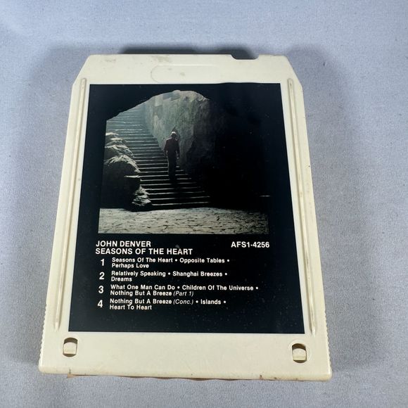 John Denver Seasons Of The Heart John Denver RCA 8 Track Tape - Picture 1 of 4